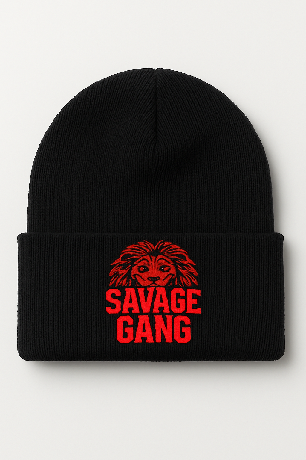 Savage Gang Beanie- Red